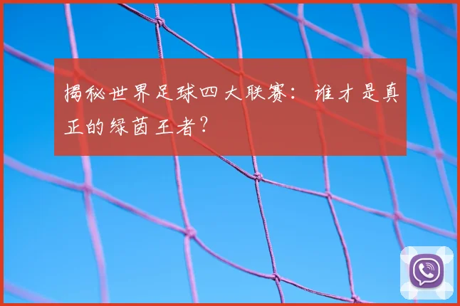 揭秘世界足球四大联赛：谁才是真正的绿茵王者？